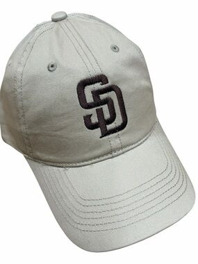 San Diego padres hat khaki San Diego hat embroidered SD logo on hat new